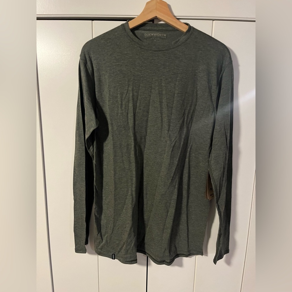 Duckworth Vapor Merino Wool LS Crew